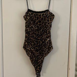 cheetah print body suit